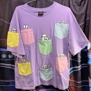 COOL Shirtz Streetwear "The Pockets Tee" 13 pockets Men's Size Large